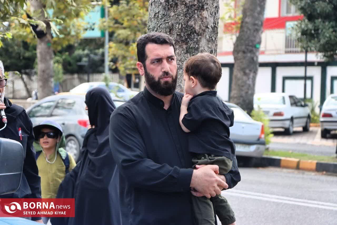 مراسم عزاداری روز بیست و هشتم ماه صفر در لاهیجان