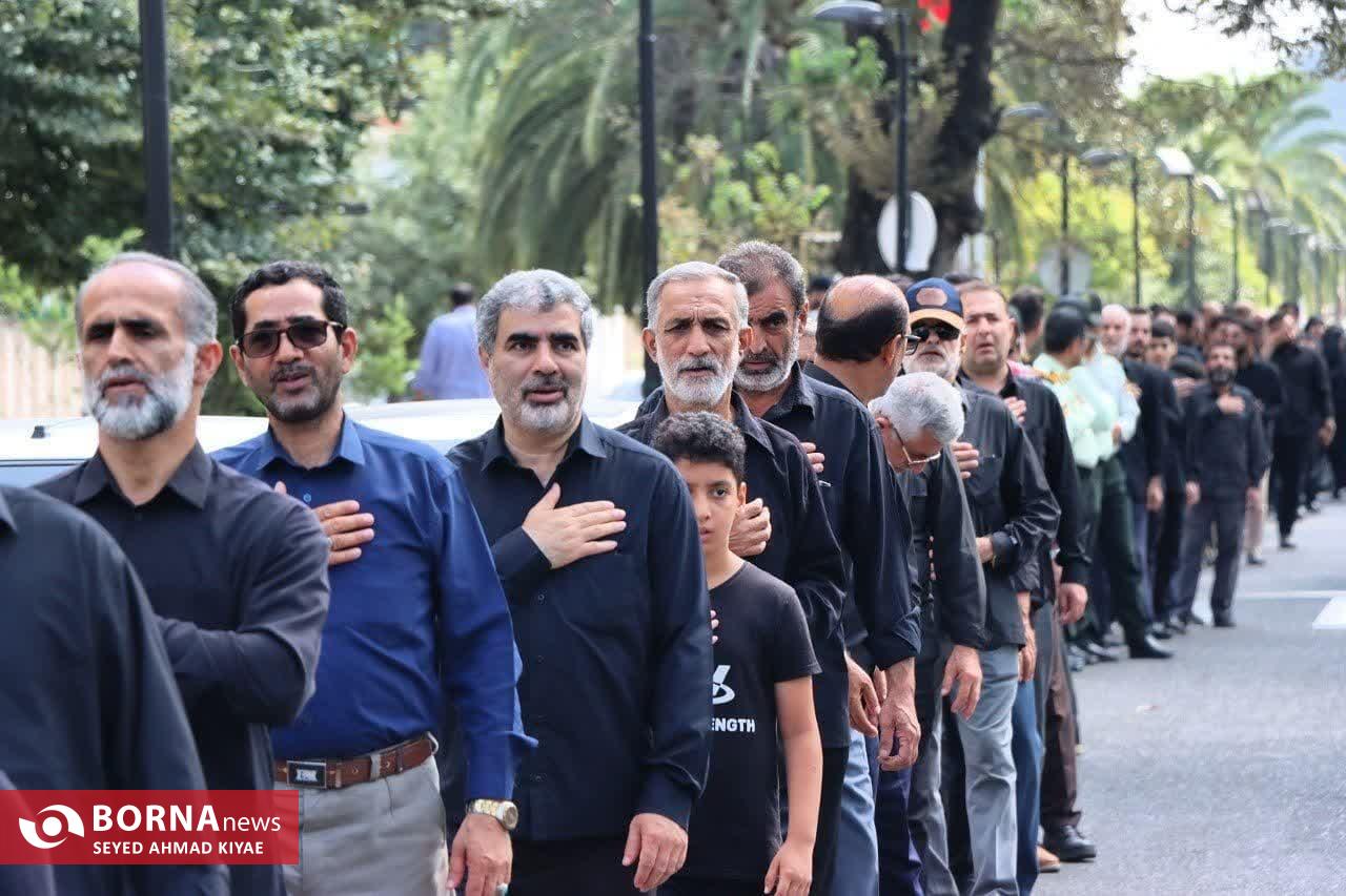 مراسم عزاداری روز بیست و هشتم ماه صفر در لاهیجان