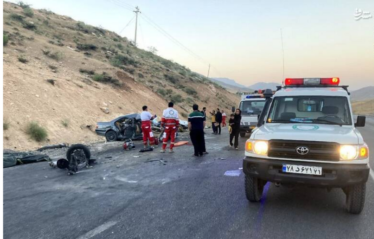 تصادف سه دستگاه خودرو در جاده قزوین به رشت یک فوتی برجای گذاشت