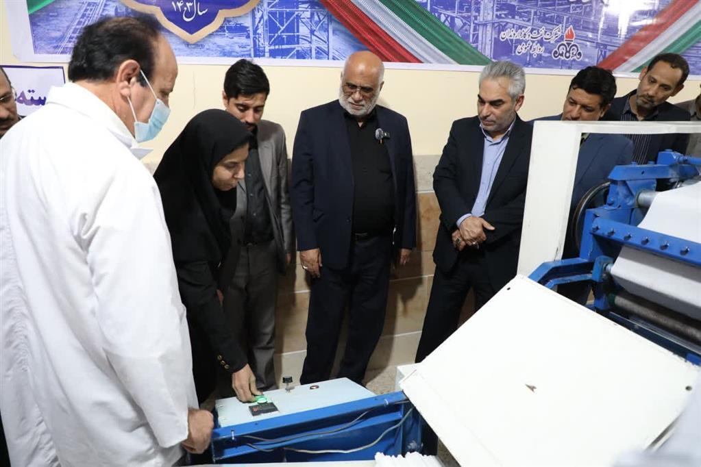 بهره‌برداری از طرح های اشتغال‌زایی حوزه بانوان و معلولان خرمشهر در راستای مسوولیت های اجتماعی نفت