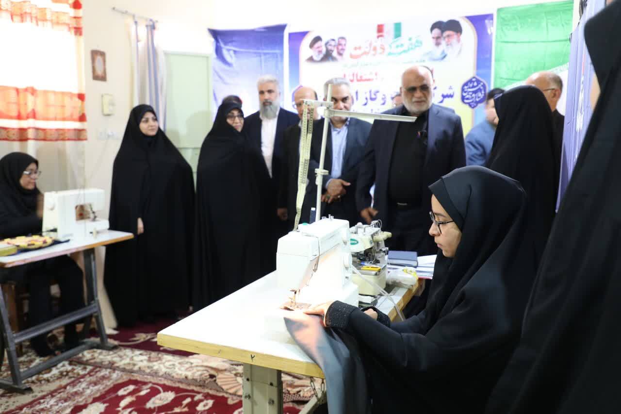 بهره‌برداری از طرح های اشتغال‌زایی حوزه بانوان و معلولان خرمشهر در راستای مسوولیت های اجتماعی نفت