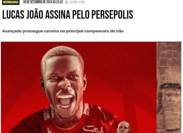 بازتاب رونمایی از مهاجم خارجی جدید پرسپولیس در رسانه‌های اروپایی