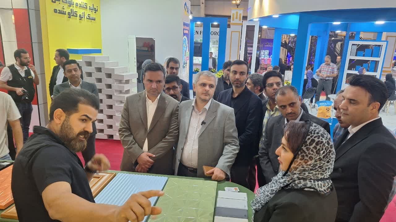 شانزدهمین نمایشگاه تخصصی صنعت ساختمان در قزوین گشایش یافت