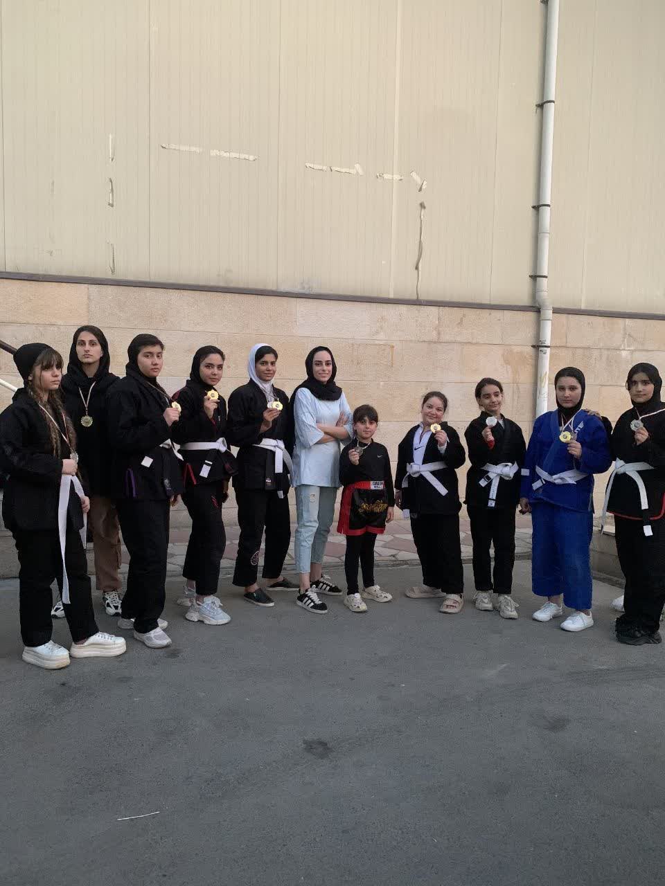 درخشش ورزشکاران قزوینی در مسابقات جیوجیتسو برزیلی قهرمانی کشور