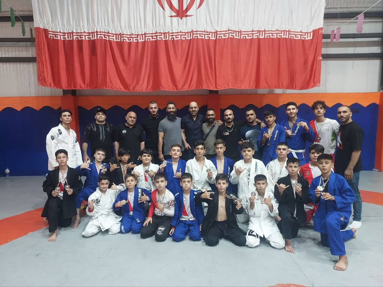 درخشش ورزشکاران قزوینی در مسابقات جیوجیتسو برزیلی قهرمانی کشور