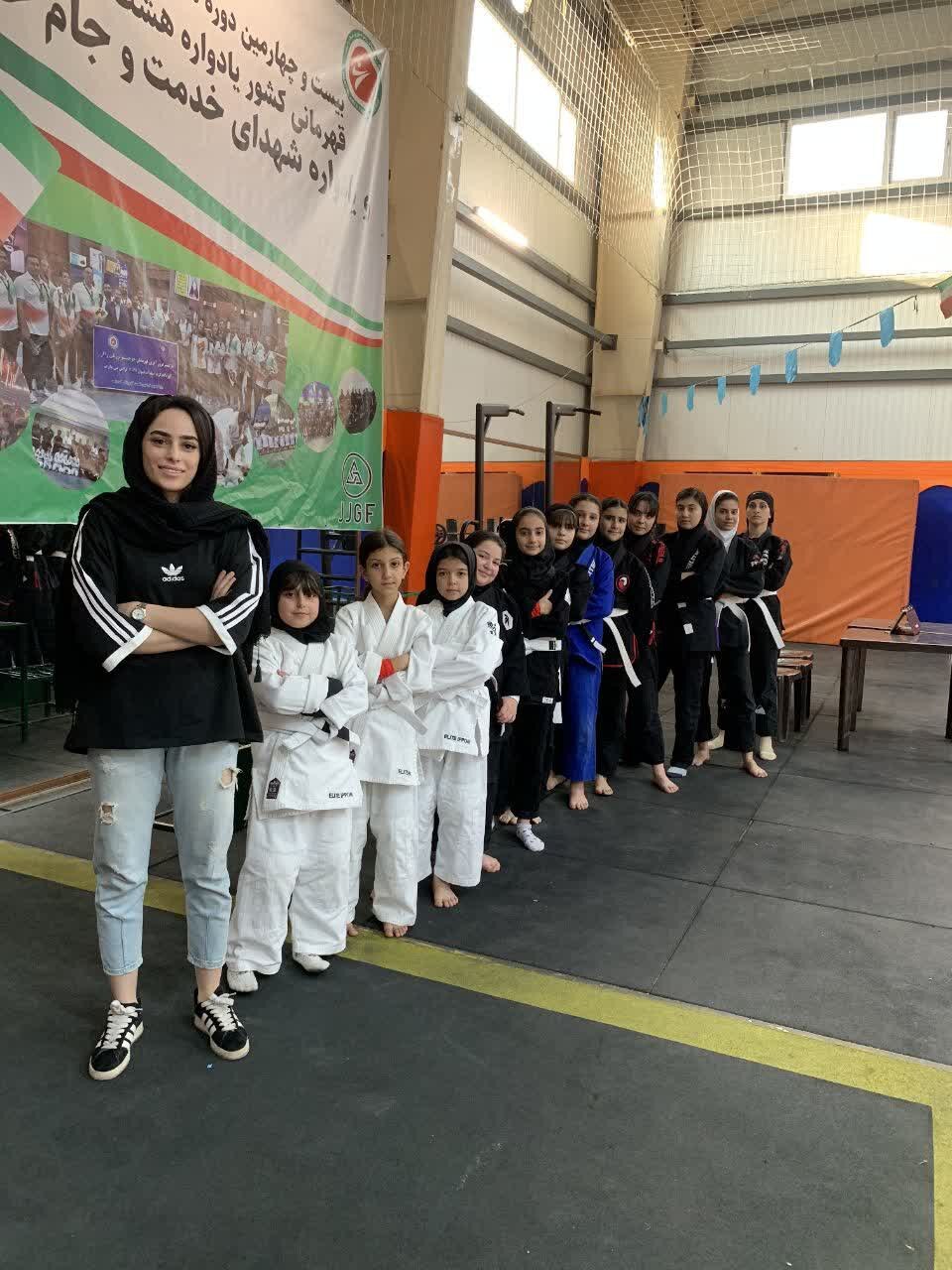 درخشش ورزشکاران قزوینی در مسابقات جیوجیتسو برزیلی قهرمانی کشور