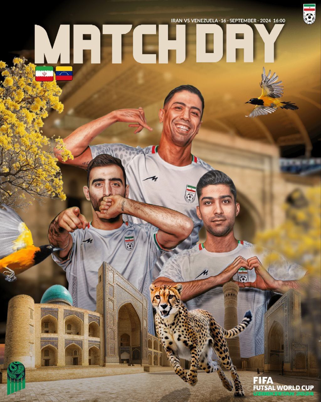 پوستر جالب فدراسیون فوتبال برای یوزهای فوتسال پوستر جالب فدراسیون فوتبال برای یوزهای فوتسال