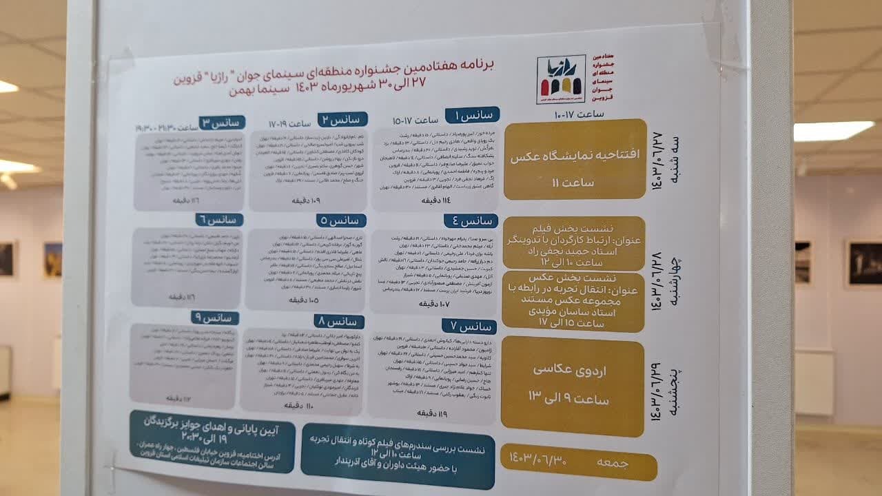 جشنواره فیلم کوتاه بستر رقابتی سالم و پویا میان هنرمندان را مهیا کرده است جشنواره فیلم کوتاه بستر رقابتی سالم و پویا میان هنرمندان را مهیا کرده است