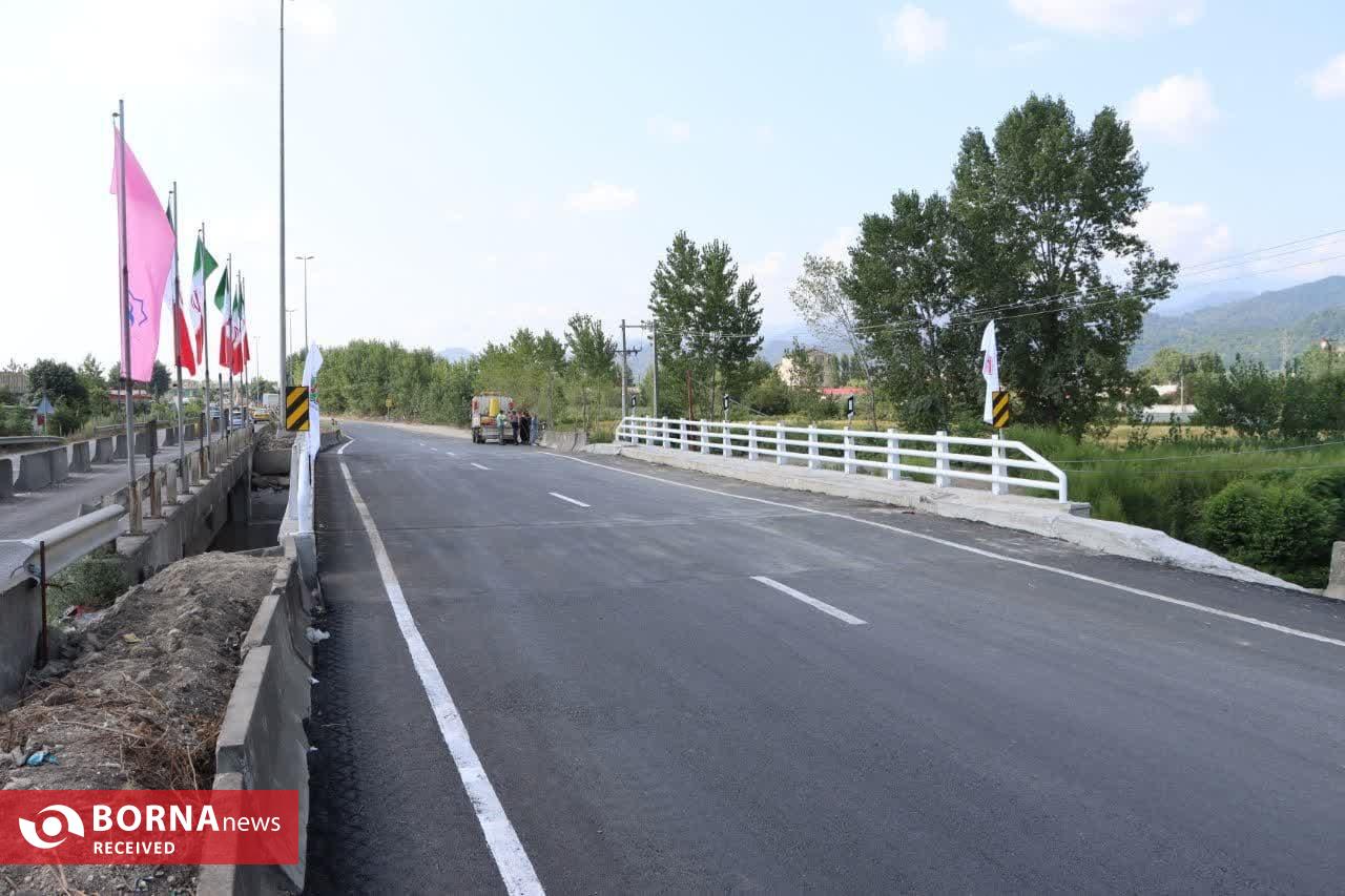 پل سیبلی آستارا با حضور استاندار گیلان افتتاح شد