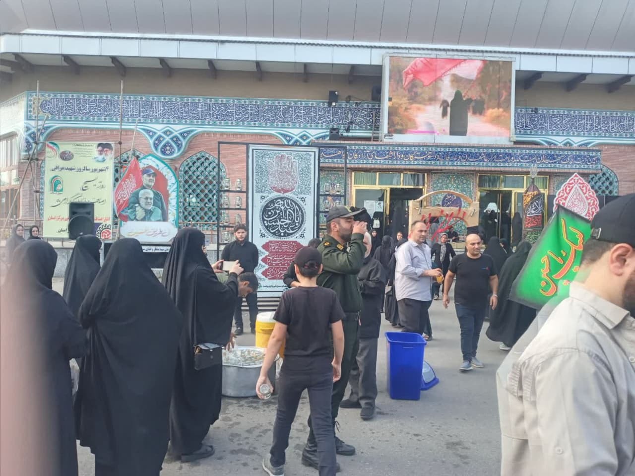 پیاده روی جاماندگان اربعین حسینی در رشت