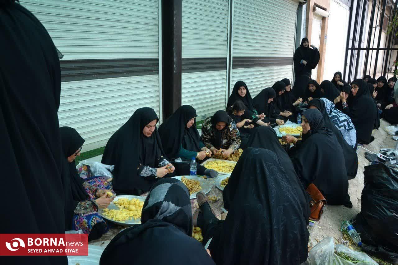 اجتماع جاماندگان اربعین حسینی در لاهیجان