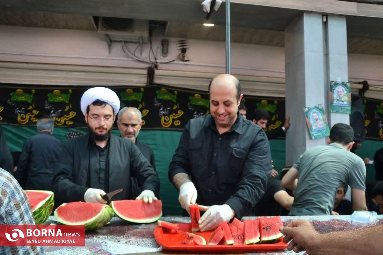 اجتماع جاماندگان اربعین حسینی در لاهیجان