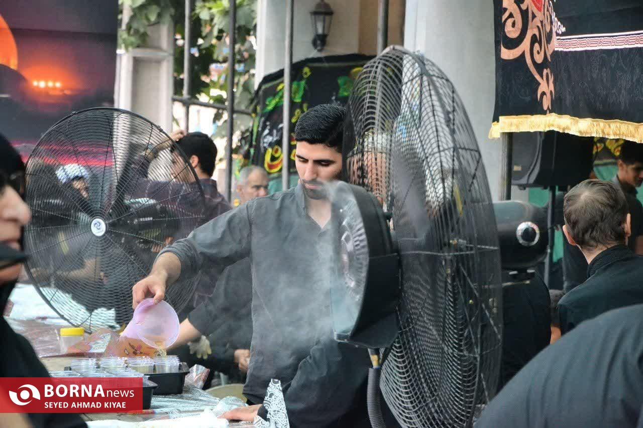 اجتماع جاماندگان اربعین حسینی در لاهیجان