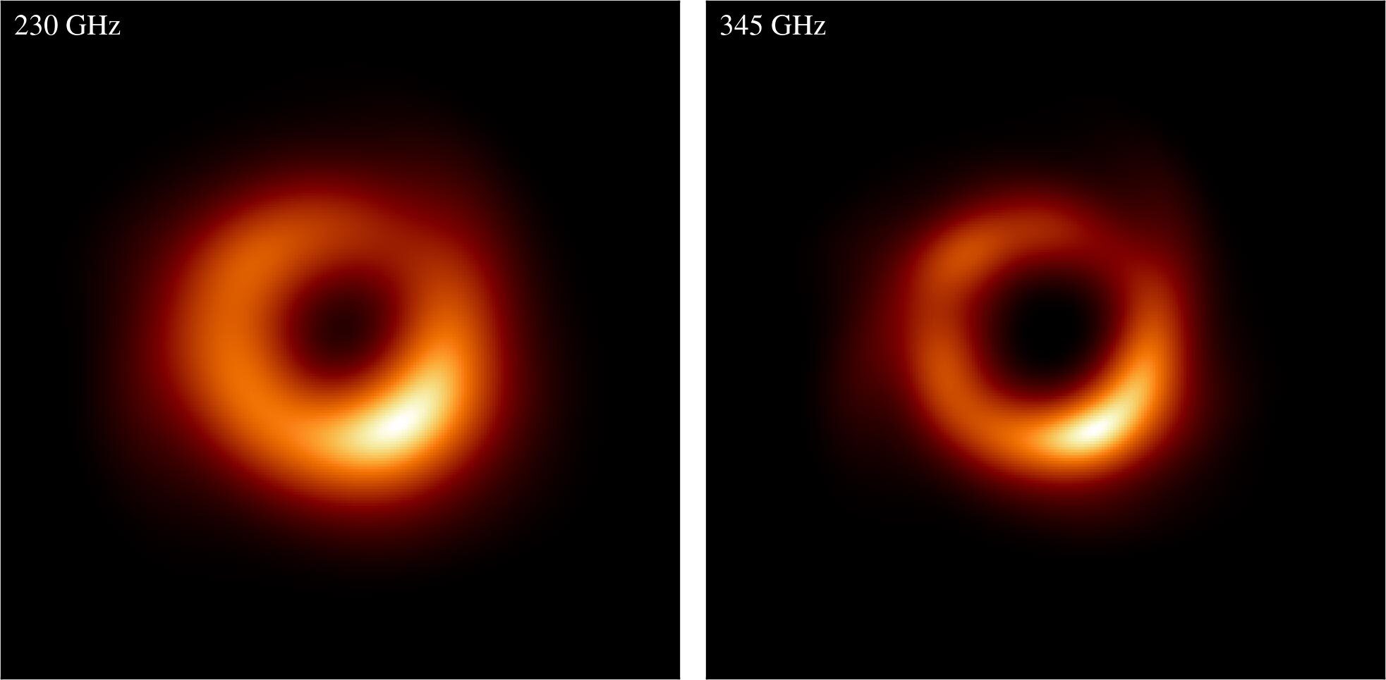 تصاویر بی‌سابقه از سیاه‌چاله‌ها با تکنولوژی جدید/مشاهدات ۳۴۵ گیگاهرتزی سیاه‌چاله‌ها با وضوح بی‌سابقه‌