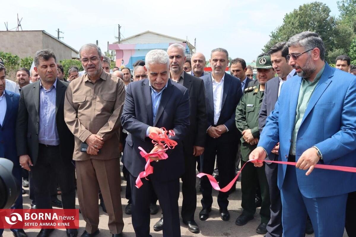 مجموعه گردشگری تالاب حاجی آباد لاهیجان با حضور استاندار گیلان افتتاح شد