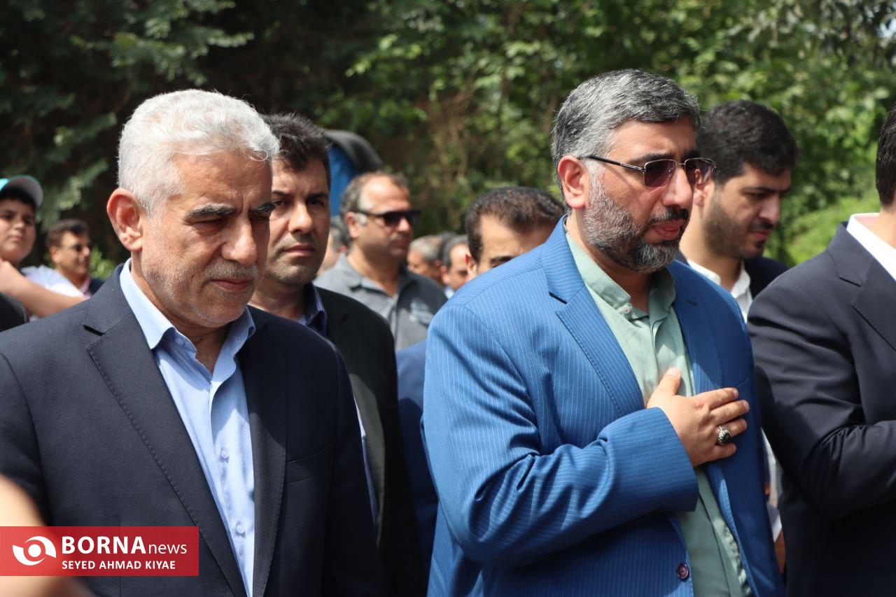 مجموعه گردشگری تالاب حاجی آباد لاهیجان با حضور استاندار گیلان افتتاح شد مجموعه گردشگری تالاب حاجی آباد لاهیجان با حضور استاندار گیلان افتتاح شد