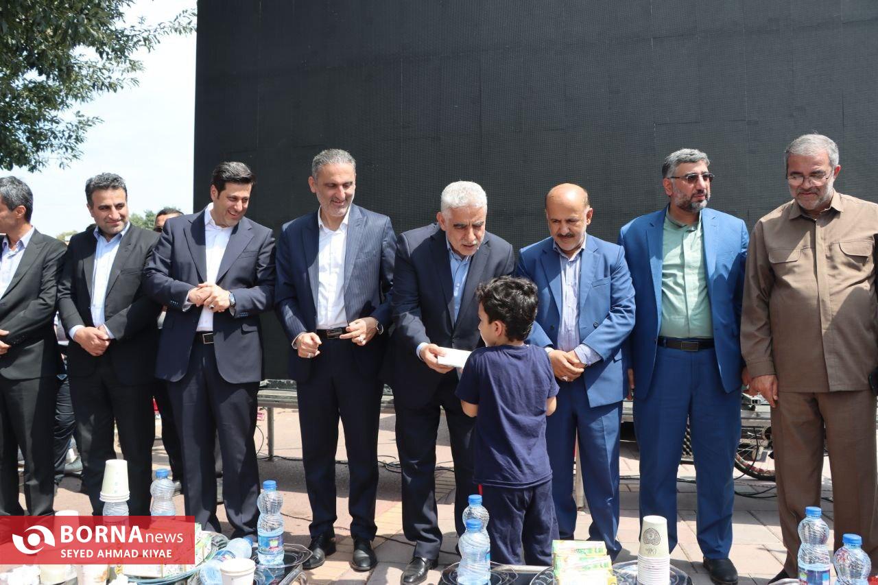 مجموعه گردشگری تالاب حاجی آباد لاهیجان با حضور استاندار گیلان افتتاح شد مجموعه گردشگری تالاب حاجی آباد لاهیجان با حضور استاندار گیلان افتتاح شد