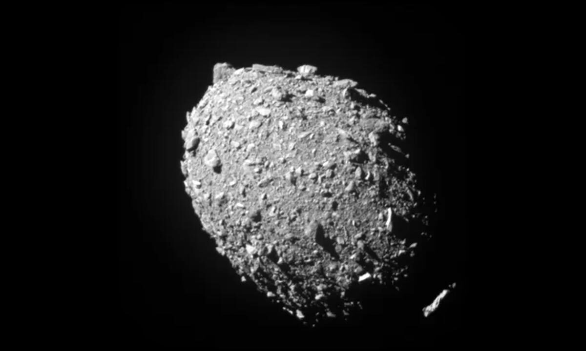 ماه سیارک پس از برخورد ماموریت ناسا برای همیشه تغییر شکل داد