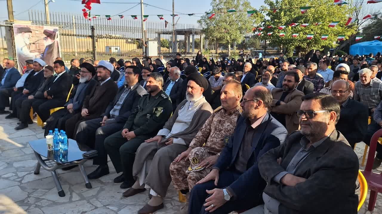 المان شهید گمنام در دانشگاه شال رونمایی شد 