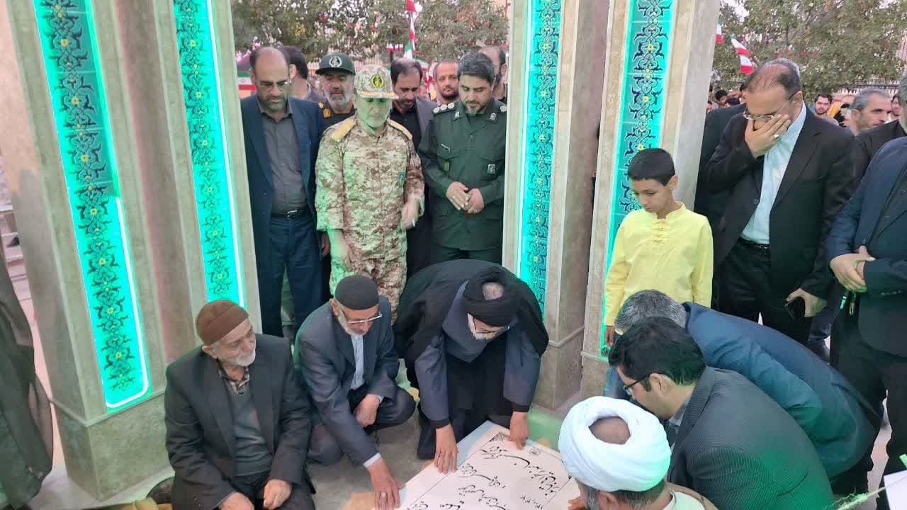 المان شهید گمنام در دانشگاه شال رونمایی شد 