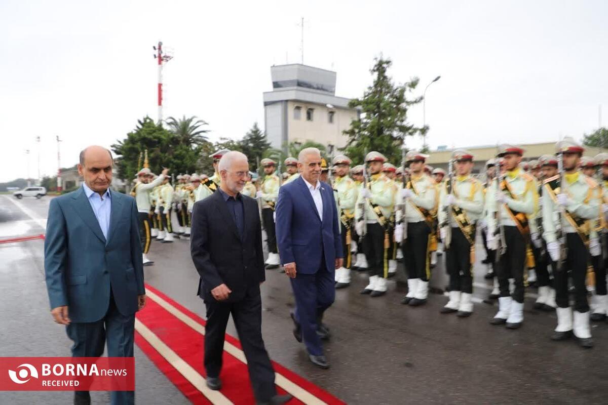 وزیر کشور وارد رشت شد