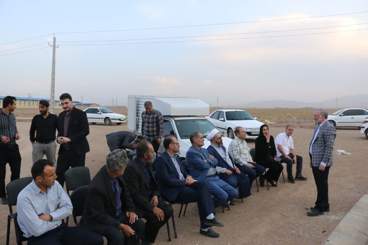 کلنگ احداث شرکت نام آوران سلامت تندیس به زمین زده شد