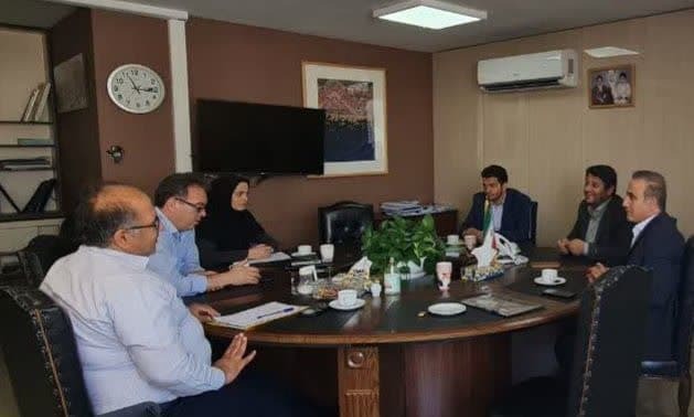 دیدار مدیر منطقه چهار شهرداری قزوین با معاون ساماندهی و بازآفرینی شهری ایران