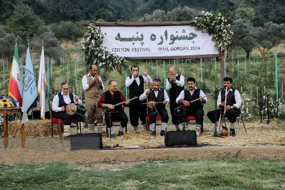 برگزاری سومین جشنواره پنبه در مزرعه گردشگری توسکای گرگان