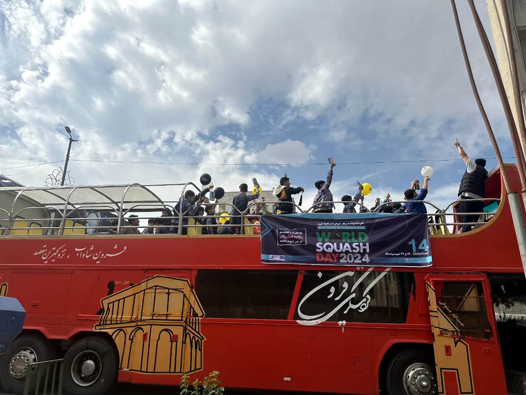  برنامه های متنوع همزمان با روز جهانی اسکواش در قزوین برگزار شد