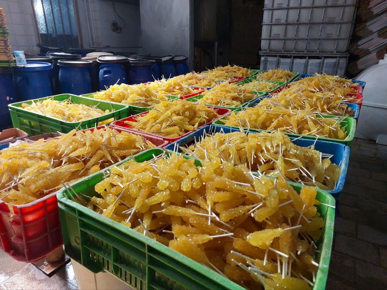 افتتاح طرح توسعه کارگاه تولید نبات در شهر چوبیندر