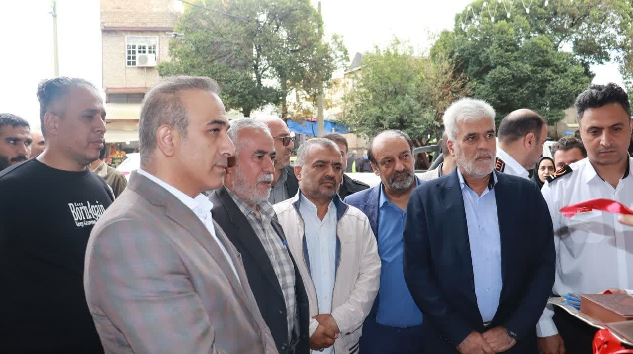 ایستگاه آتش نشانی «محمد‌ جواد چگینی» در قزوین افتتاح شد