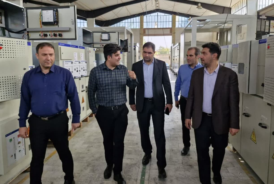 مدیرعامل شرکت شهرک های صنعتی قزوین از چند واحد تولیدی بازدید کرد