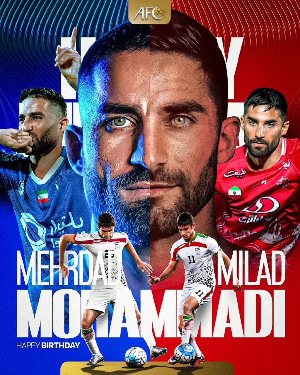 پیغام غافلگیرکننده AFC برای دو ستاره پرسپولیس و استقلال!