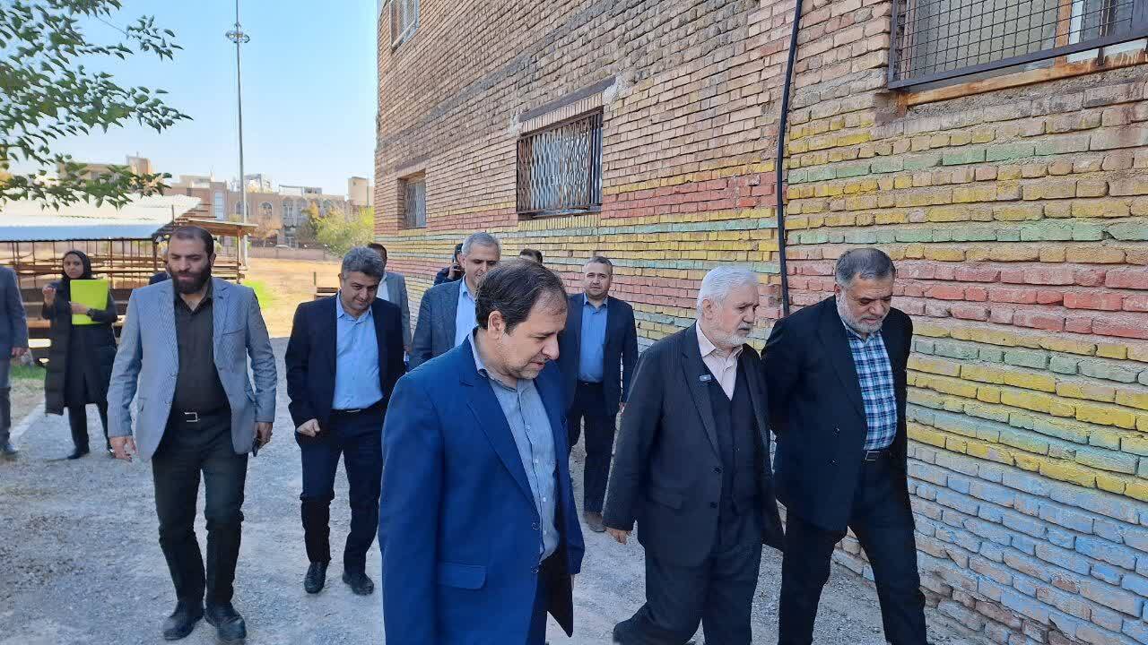 قائم‌مقام وزیر و معاون میراث‌فرهنگی کشور به قزوین سفر کرد