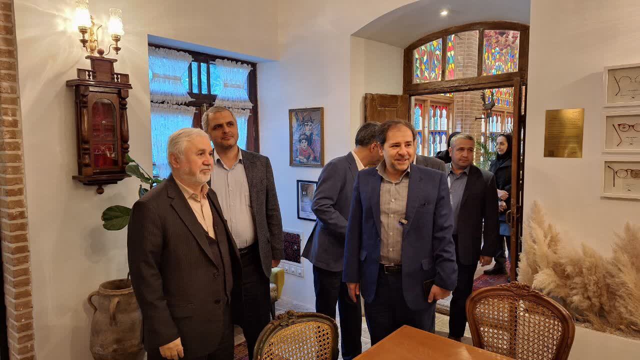 قائم‌مقام وزیر و معاون میراث‌فرهنگی کشور به قزوین سفر کرد