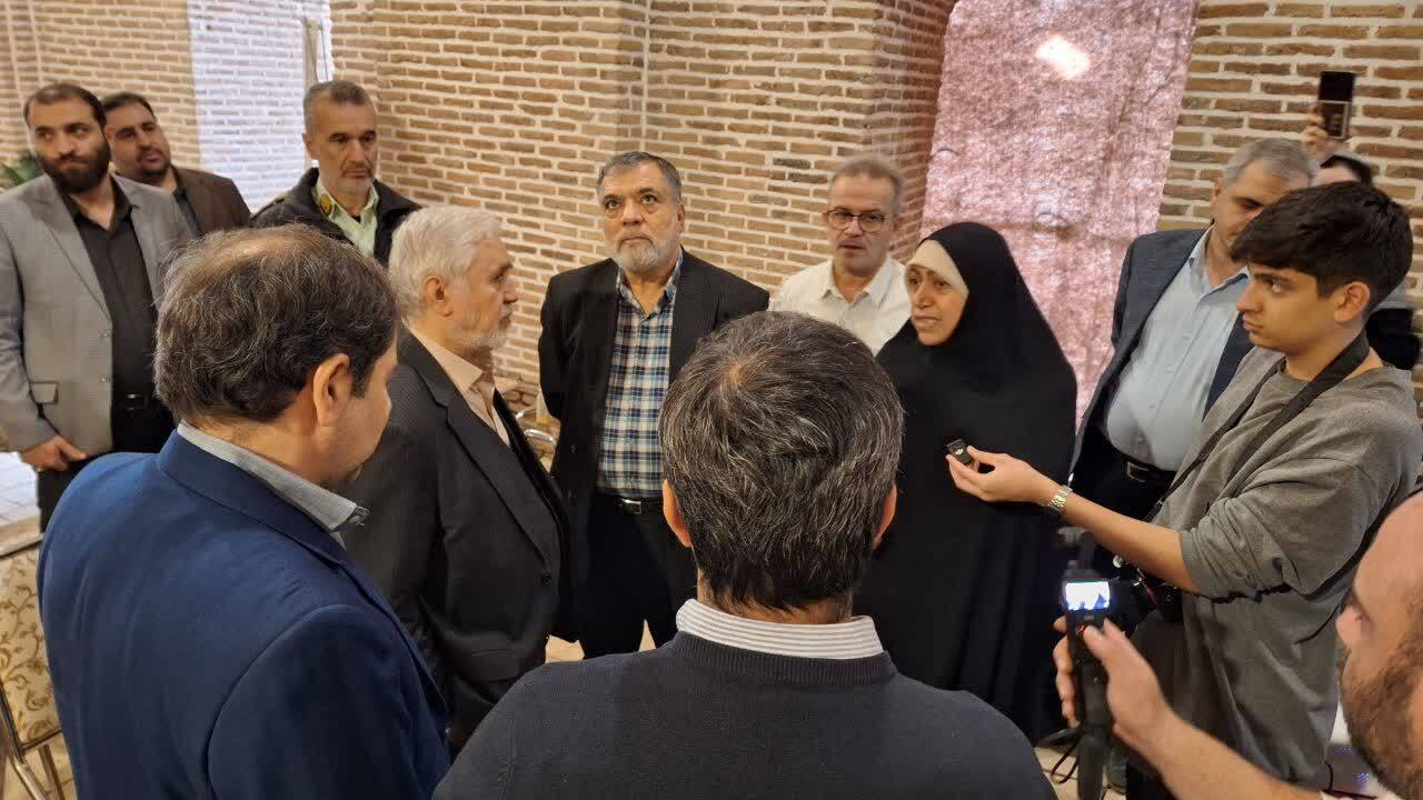 بازدید دارابی از پروژه مرمت مشارکتی کاروانسرای تاریخی سعدالسلطنه قزوین