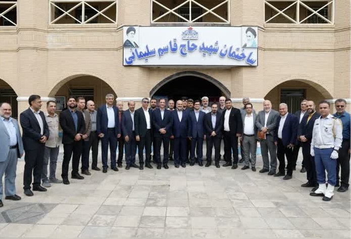 مراسم تکریم و معارفه مدیر عامل پالایشگاه آبادان برگزار شد