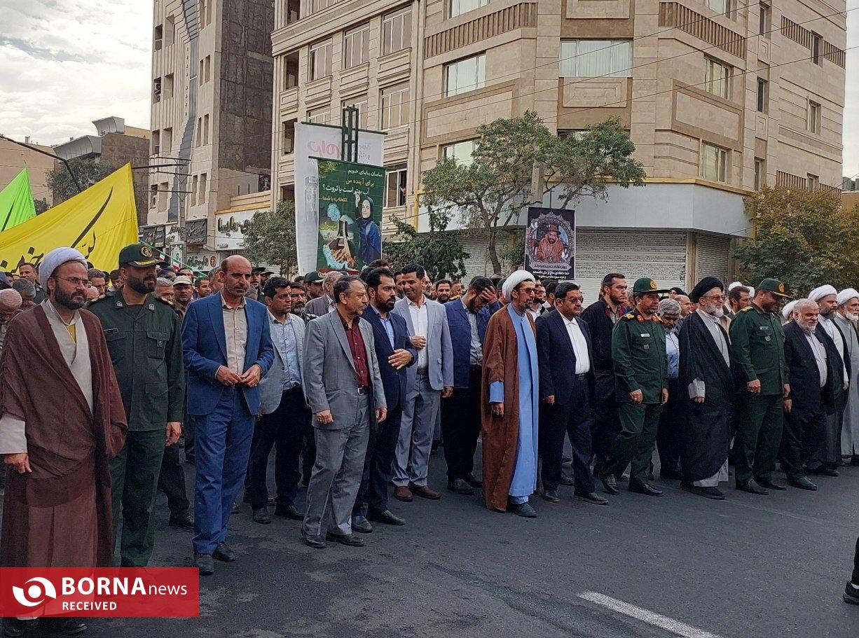 راهپیمایی ۱۳ آبان در شهرری، نمایش همبستگی مردمی و فریاد ایستادگی در برابر استکبار