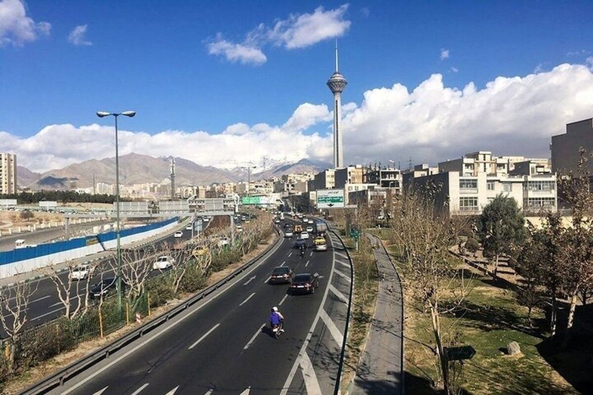 کیفیت هوای تهران در پانزدهمین روز آبان ماه