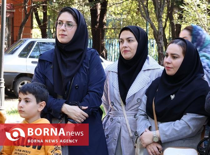 برگزاری همایش پیاده روی خانوادگی دبستان پسرانه سماء شعبه دو رشت