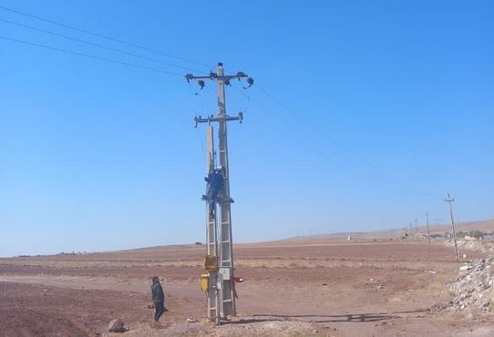 قطع برق 132 حلقه چاه فاقد کنتور در قزوین