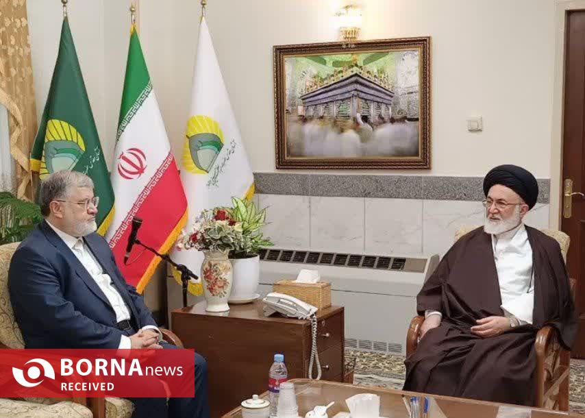 استاندار تهران با تولیت آستان مطهر حضرت عبدالعظیم حسنی «ع» دیدار کرد استاندار تهران با تولیت آستان مطهر حضرت عبدالعظیم حسنی «ع» دیدار کرد