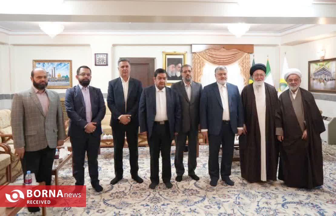 استاندار تهران با تولیت آستان مطهر حضرت عبدالعظیم حسنی «ع» دیدار کرد استاندار تهران با تولیت آستان مطهر حضرت عبدالعظیم حسنی «ع» دیدار کرد