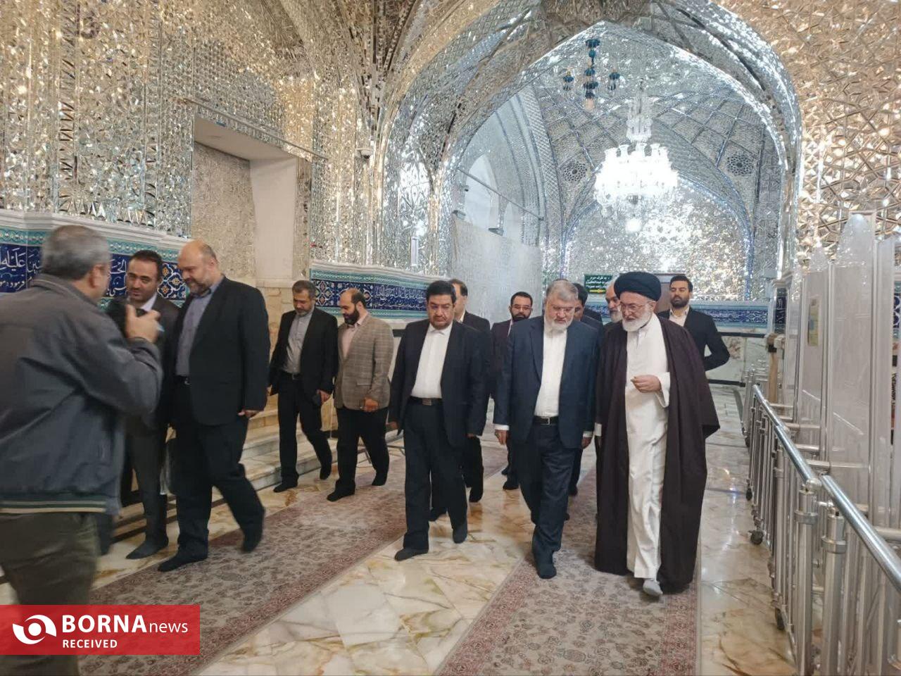 استاندار تهران با تولیت آستان مطهر حضرت عبدالعظیم حسنی «ع» دیدار کرد استاندار تهران با تولیت آستان مطهر حضرت عبدالعظیم حسنی «ع» دیدار کرد