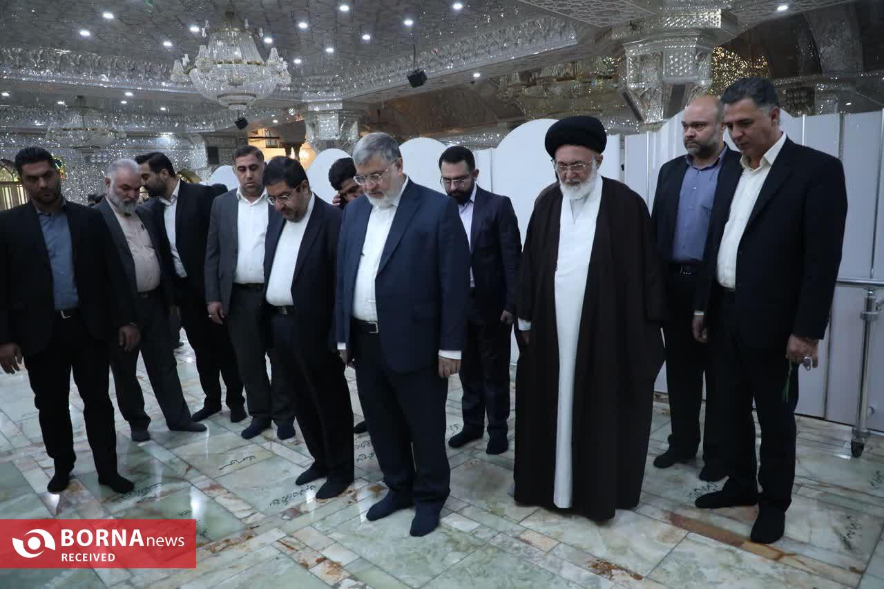 استاندار تهران با تولیت آستان مطهر حضرت عبدالعظیم حسنی «ع» دیدار کرد استاندار تهران با تولیت آستان مطهر حضرت عبدالعظیم حسنی «ع» دیدار کرد