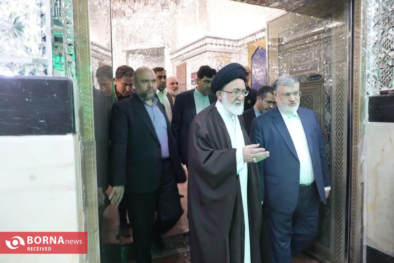 استاندار تهران با تولیت آستان مطهر حضرت عبدالعظیم حسنی «ع» دیدار کرد استاندار تهران با تولیت آستان مطهر حضرت عبدالعظیم حسنی «ع» دیدار کرد