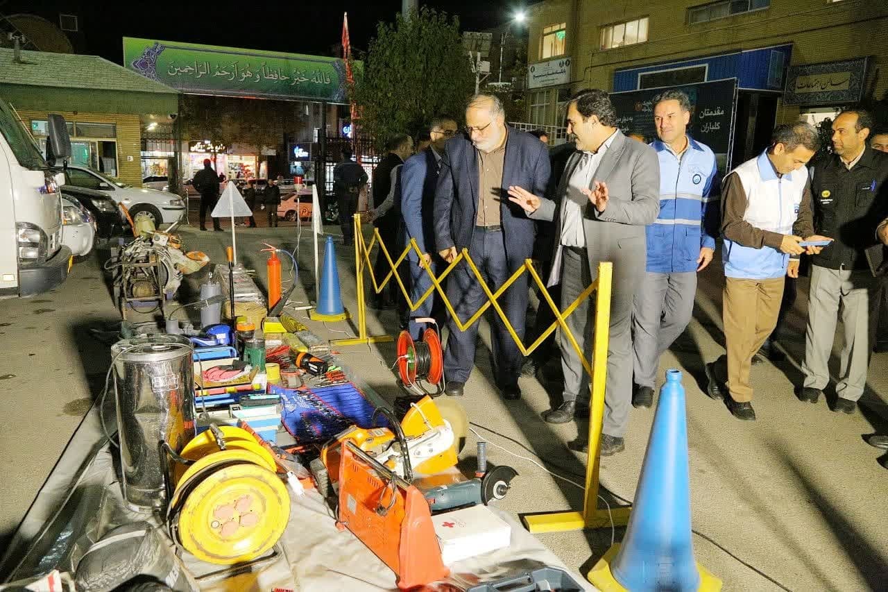 رزمایش عملیاتی سطح یک صنعت آب و برق منطقه مرکزی و شمال کشور در مقابله با زلزله در قزوین آغاز شد