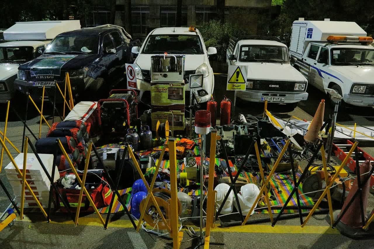 رزمایش عملیاتی سطح یک صنعت آب و برق منطقه مرکزی و شمال کشور در مقابله با زلزله در قزوین آغاز شد