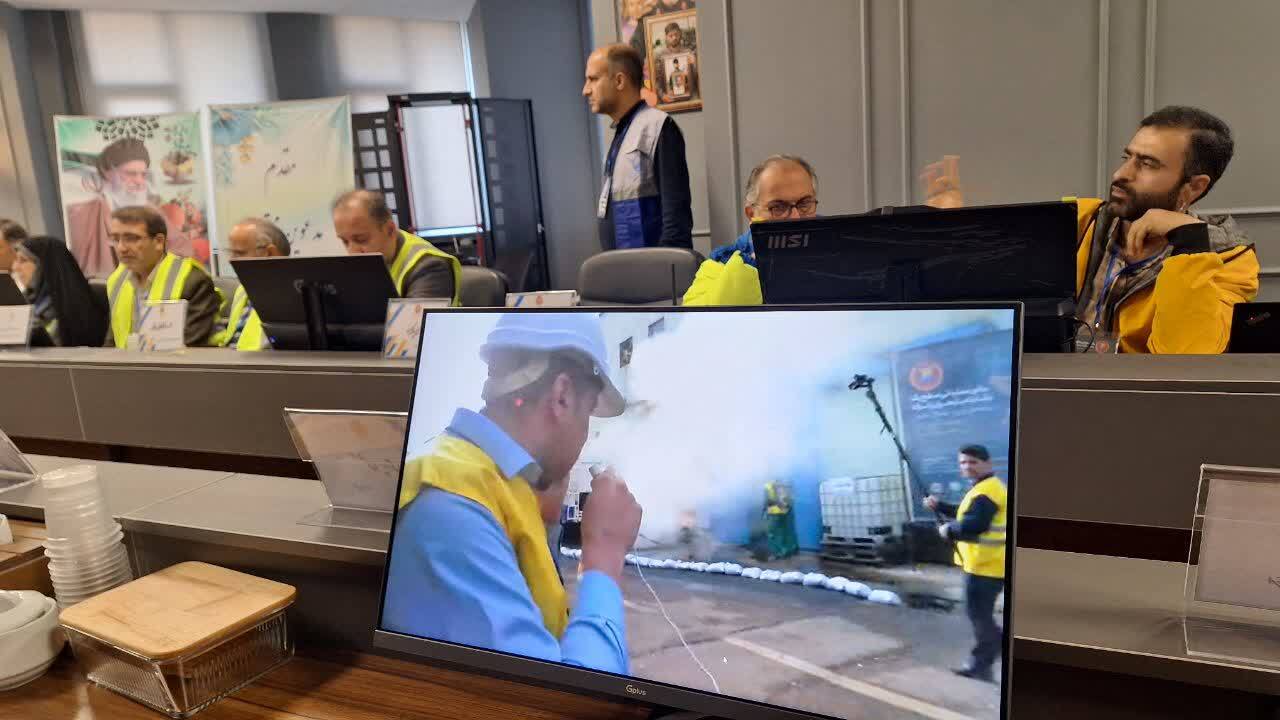 مانور زلزله فرضی در ساعت ۸ و ۳ دقیقه زمان صفر در قزوین آغاز شد مانور زلزله فرضی در ساعت ۸ و ۳ دقیقه زمان صفر در قزوین آغاز شد