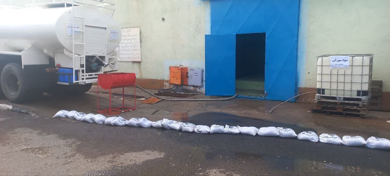 برگزاری مانور نشت اسید سولفوریک در نیروگاه شهید رجایی برگزاری مانور نشت اسید سولفوریک در نیروگاه شهید رجایی